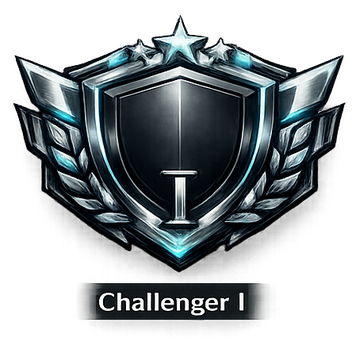 Challenger I rank badge